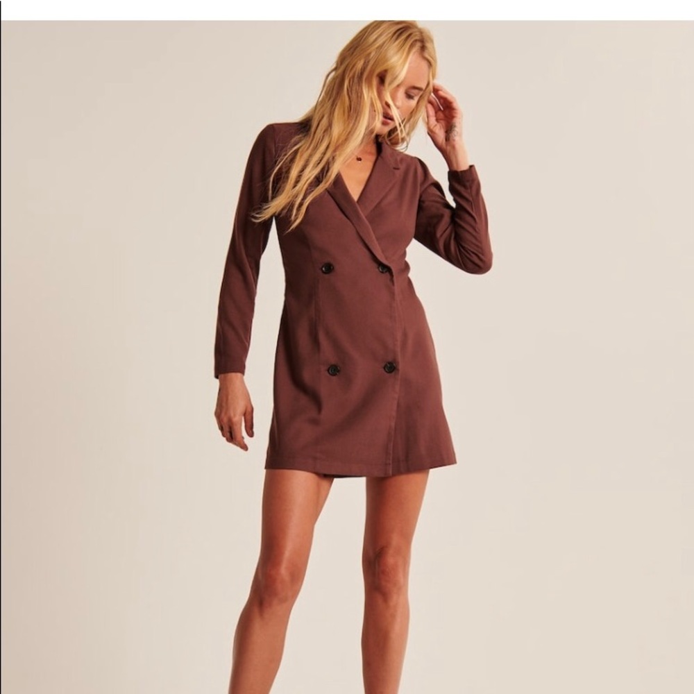 Abercrombie Long sleeve blazer dress